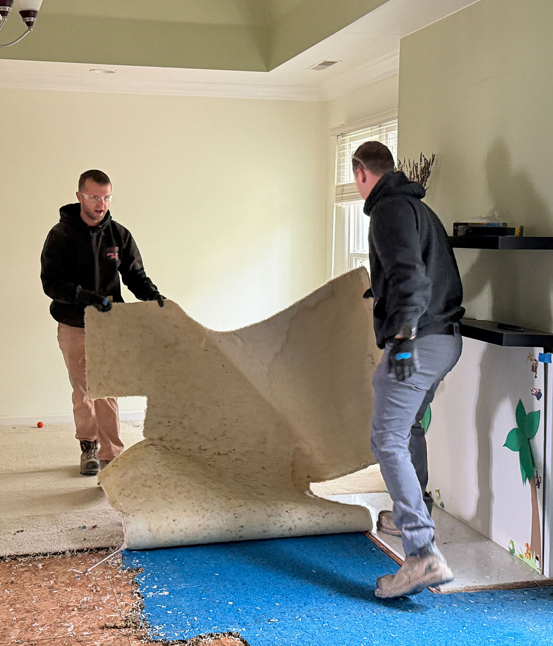 carpet removal chattanooga
