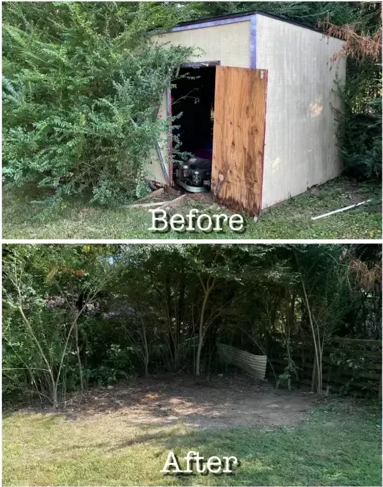 shed demolition removal chattanooga tn