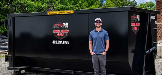 23 yard Large Dumpster Rental in Chattanooga