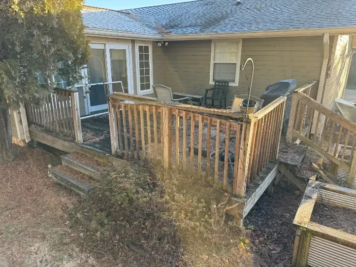 deck demolition chattanooga tn