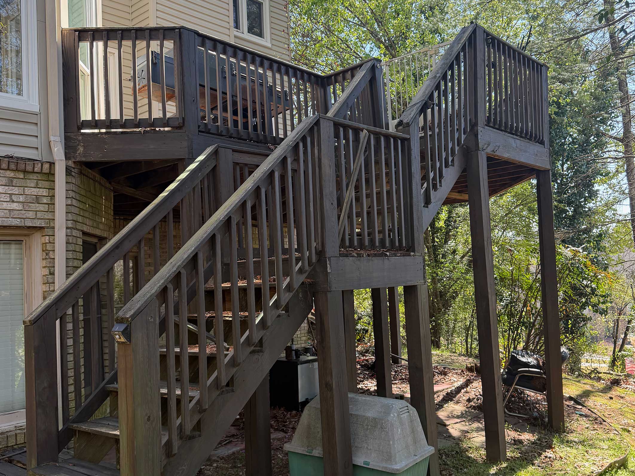 Deck Removal Chattanooga TN